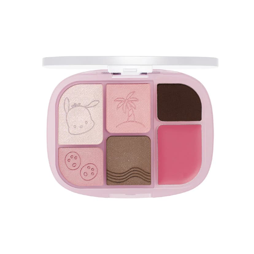 Soft Sheer Multi Palette, 6.4g, 10 Joyful Pink, 1pack - Image 1
