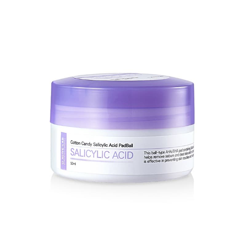 Cotton Candy Salicylic Acid Pad Ball, 50ml, 1pack - Image 1
