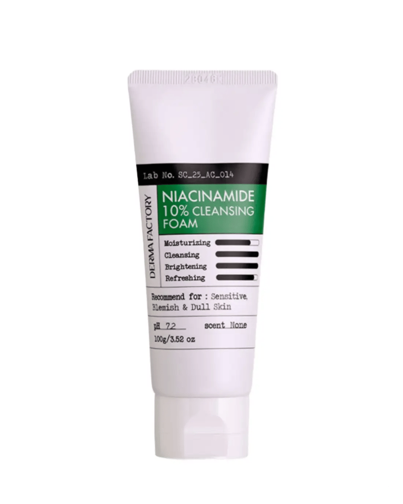 Niacinamide 10% Cleansing Foam, 100g, 1pack - Image 1