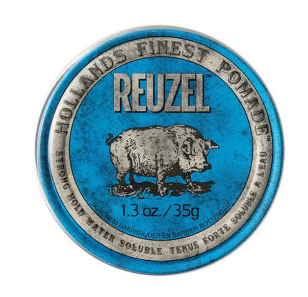 Blue Water-Based Hard Pomade, 35g, 1pack - Image 1