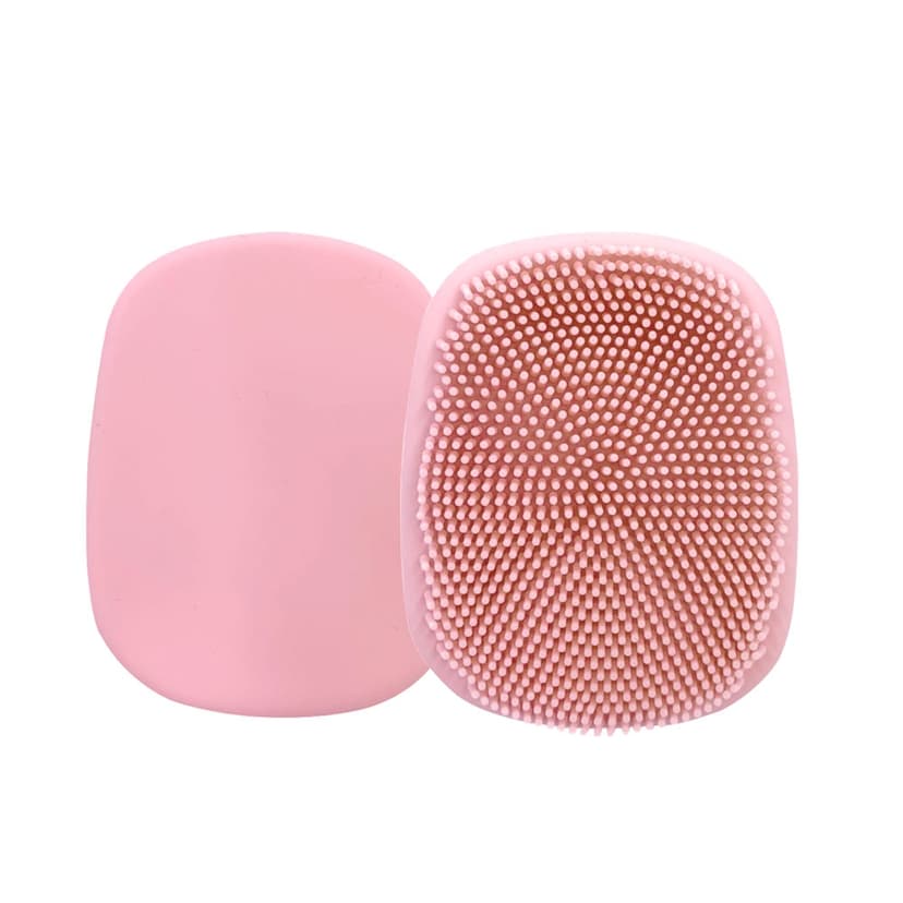 Silicone Facial Cleansing Brush, 1ea, Pink, 1pack - Image 1