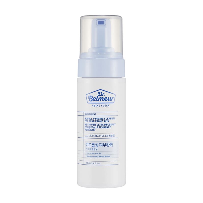 Amino Clear Bubble Foaming Cleanser For Acne-Prone Skin - Image 1