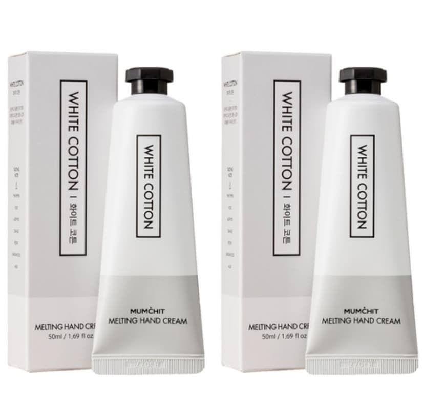Melting Hand Cream [White Cotton], 50mlx2ea, 1pack - Image 1