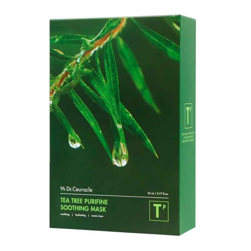 Tea Tree Purifine Soothing Mask, 10ea, 1pack - Image 1