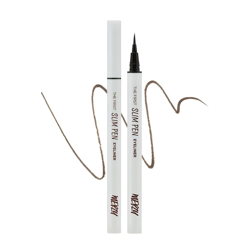 The First Slim Pen Eyeliner, 0.45g, SP2 Choco Fudge, 1pack - Image 1