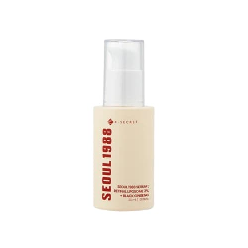 Seoul 1988 Serum: Retinal Liposome 2% + Black Ginseng, 30ml - Image 1