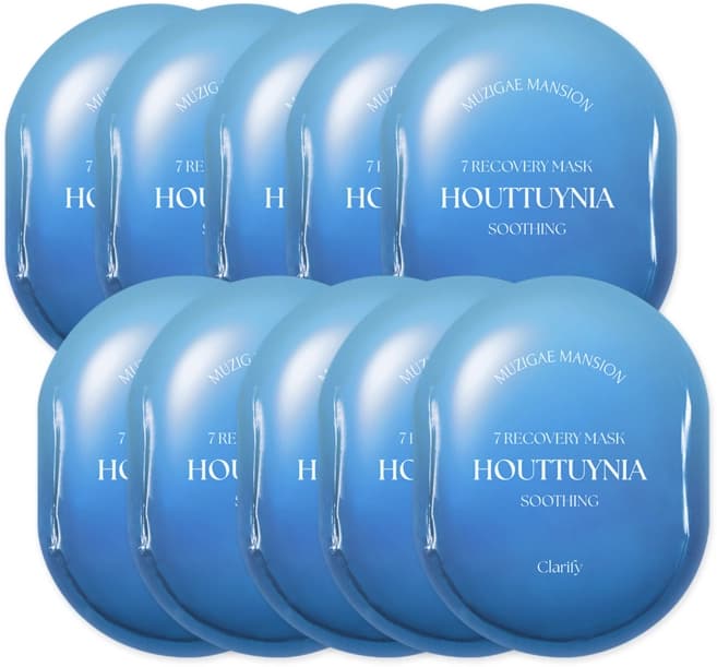 Seven Recovery Mask [Houttuynia Cordata], 10ea - Image 1