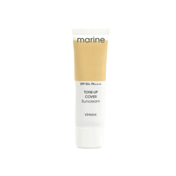 Marine Tone-up Cover Sun Cream [SPF50+/PA++++], 50ml, 1pack - Image 1