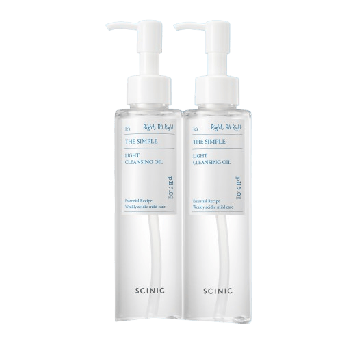 The Simple Light Cleansing Oil, 150mlx2ea, 1pack - Image 1