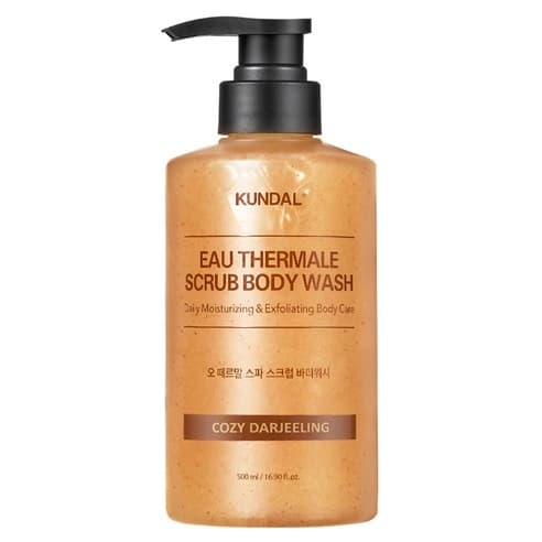 Eau Thermale Scrub Body Wash [Cozy Dazzling], 500ml, 1pack - Image 1