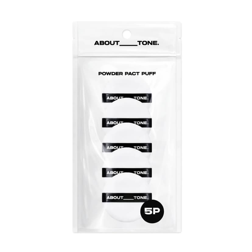 Powder Pact Puff, 5ea, 1pack - Image 1