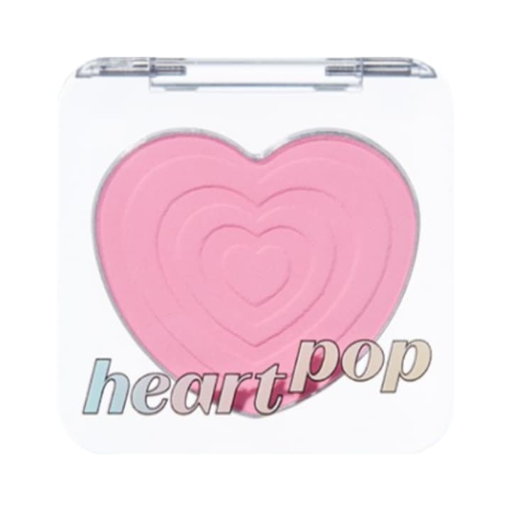Heart Pop Blusher, 4g, Cool Punch Ade, 1pack - Image 1