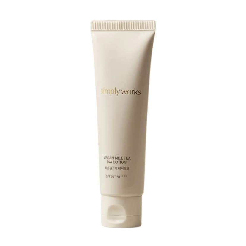 Vegan Milk Tea Day Lotion [SPF50/PA++++], 50mlx2ea, 1pack - Image 1