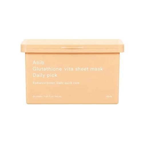 Glutathione Vita Sheet Mask Daily Pick, 30ea, 1pack - Image 1