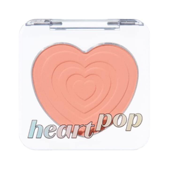 Heart Pop Blusher, 4g, Peach Scoop, 1pack - Image 1