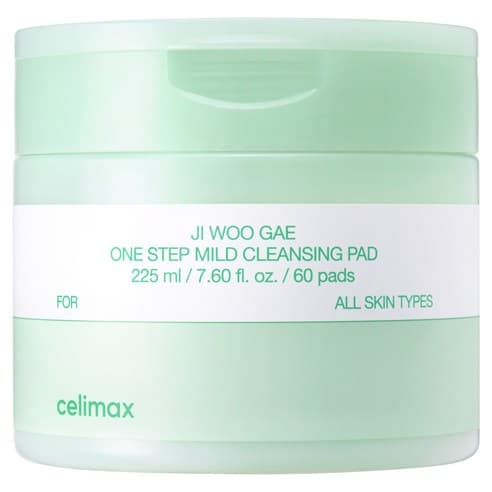 Ji Woo Gae One Step Mild Cleansing Pad, 60ea, 1pack - Image 1