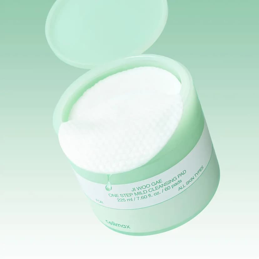 Ji Woo Gae One Step Mild Cleansing Pad, 60ea, 1pack - Image 2