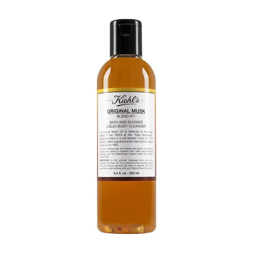 Original Musk Bath and Shower Liquid Body Cleanser, 250ml, 1pack - Image 1