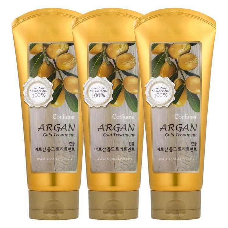 Argan Gold Treatment, 200ml+200ml+200ml - Image 1