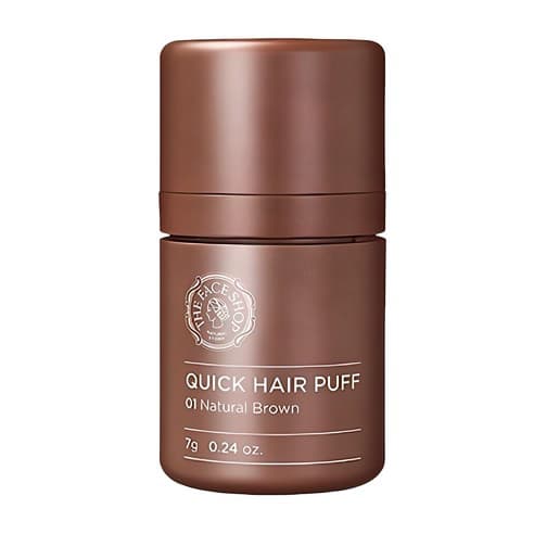 Quick Hair Puff, 7g, 01 Natural Brown, 1pack - Image 1