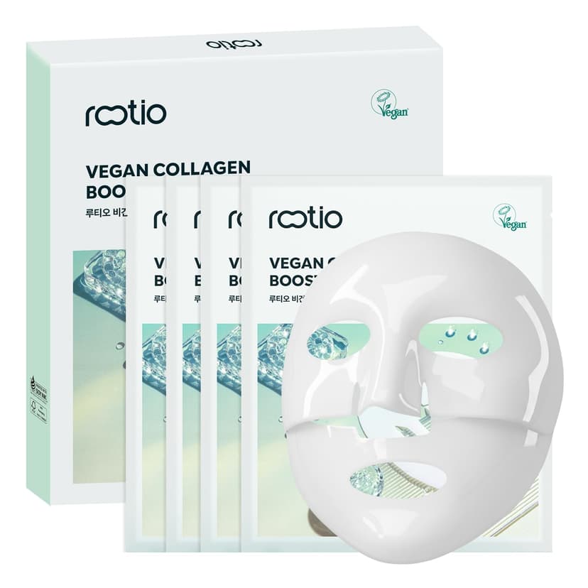 Pore Ampoule Pack Vegan Collagen Boosting Mask, 4ea - Image 1