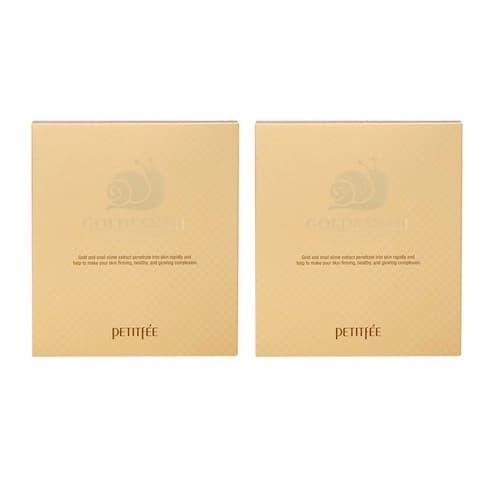 Gold & Snail Hydrogel Sheet Mask, 5eax2, 1pack - Image 1
