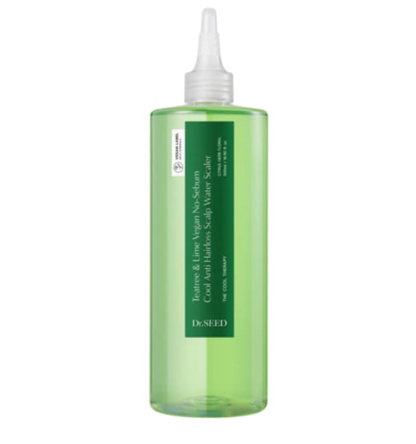 Tea Tree & Lime Vegan Cool Anti-Hair Loss Scalp Water Scaler, 500ml, 1pack - Image 1
