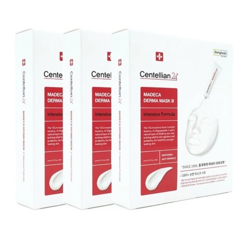 Madeca Derma Mask Three Intensive Formula, 10eax3, 1pack - Image 1