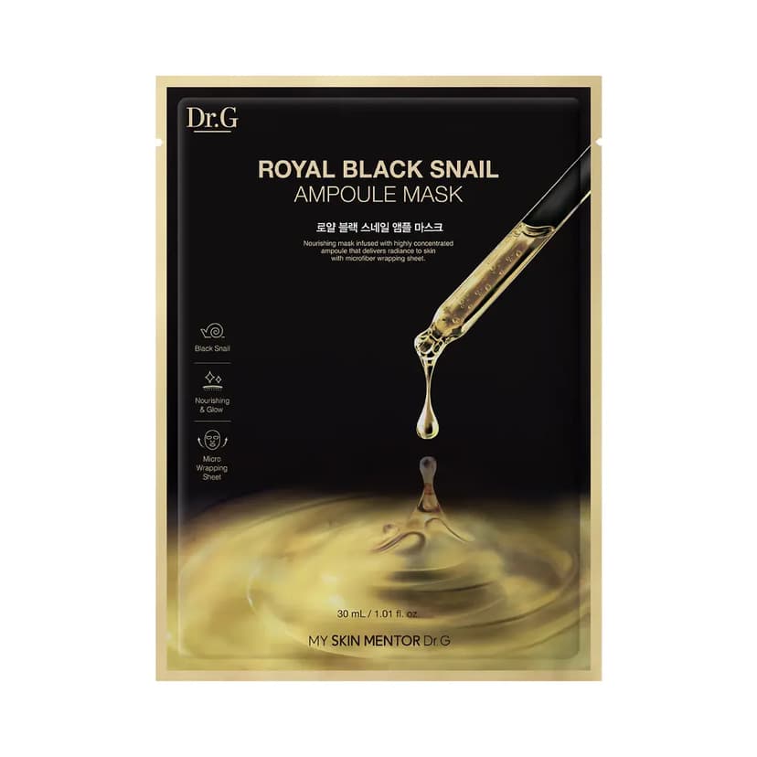 Royal Black Snail Ampoule Mask, 10ea, 1pack - Image 1
