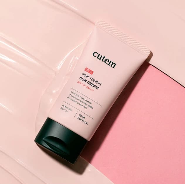 Glow Pink Toning Sun Cream [SPF50+/PA++++], 50ml - Image 4