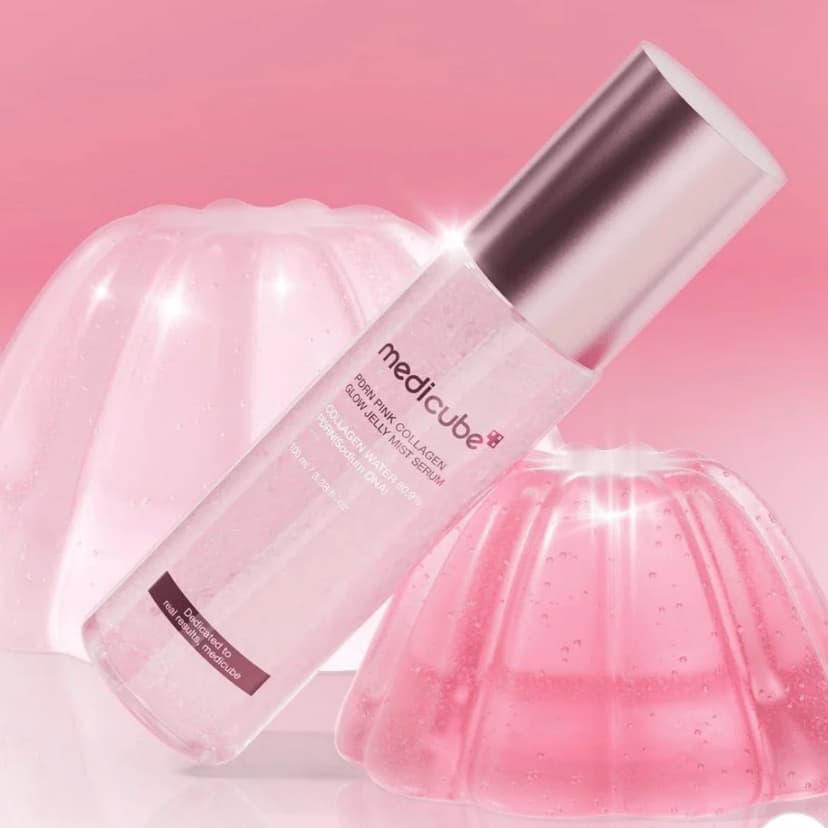 PDRN Pink Collagen Glow Jelly Mist Serum, 100ml - Image 4