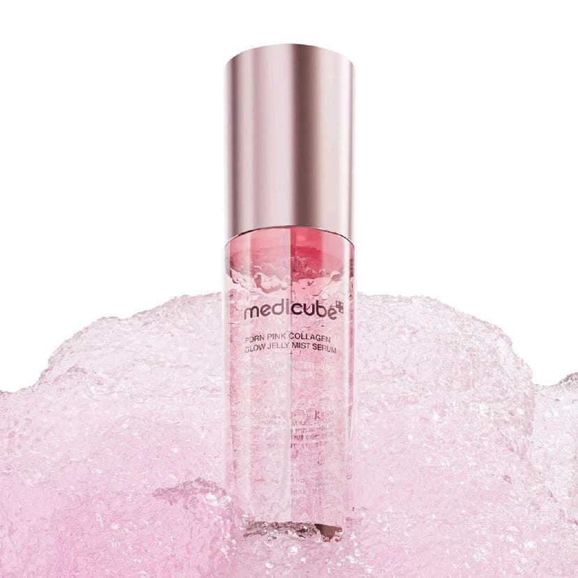 PDRN Pink Collagen Glow Jelly Mist Serum, 100ml - Image 2