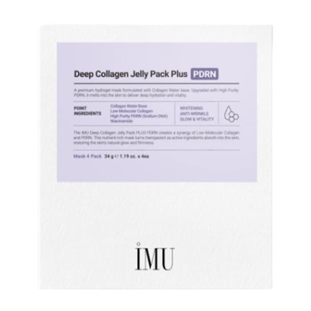 Deep Collagen Jelly Pack Plus PDRN, 4ea, 1pack - Image 1