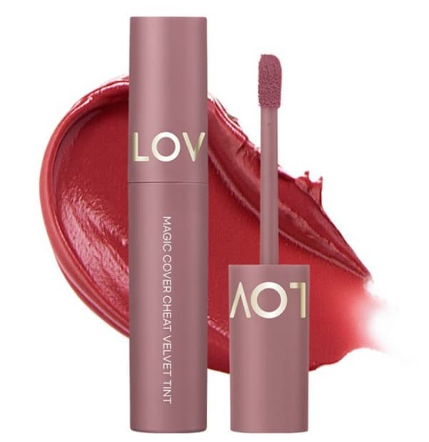Magic Cover Cheat Velvet Tint, 3.6g, 05 Wine Red, 1pack - Image 1