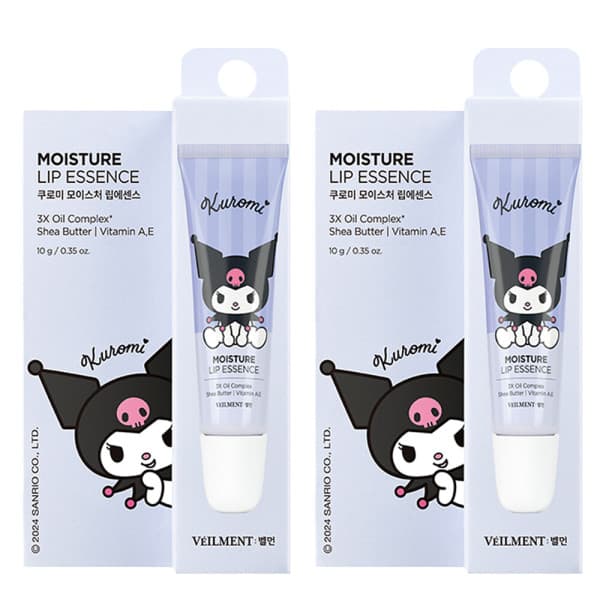 Kuromi Moisture Lip Essence, 10gx2ea, 1pack - Image 1