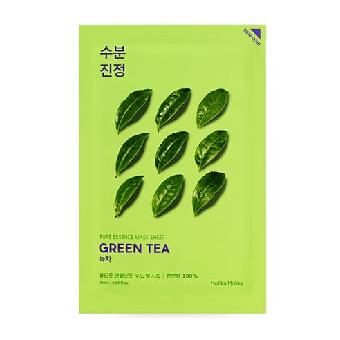 Pure Essence Sheet Mask [Green Tea], 10ea - Image 1