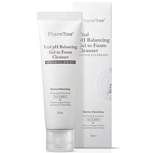 Vital pH Balancing Gel-to-Foam Cleanser, 50ml - Image 1