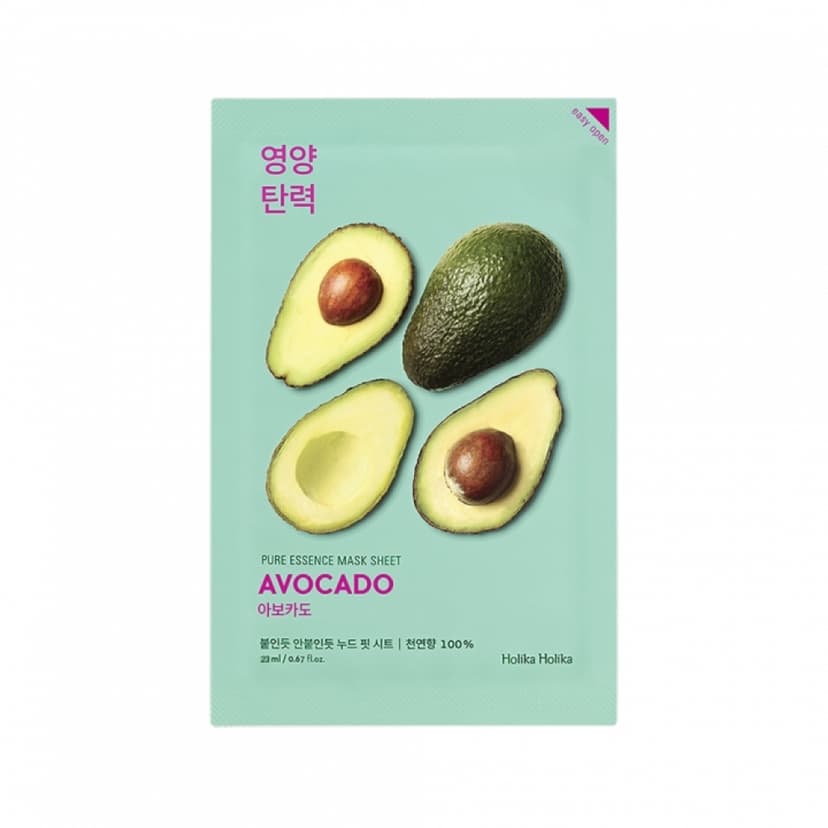 Pure Essence Mask Sheet [Avocado], 20ea - Image 1