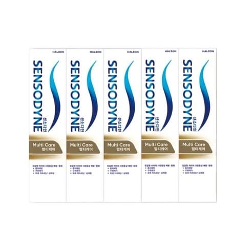 Multi Care Toothpaste, 100gx5ea, 1pack - Image 1