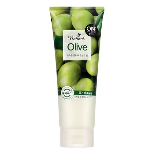 The Natural Moist Olive Cleansing Foam, 200g - Image 1