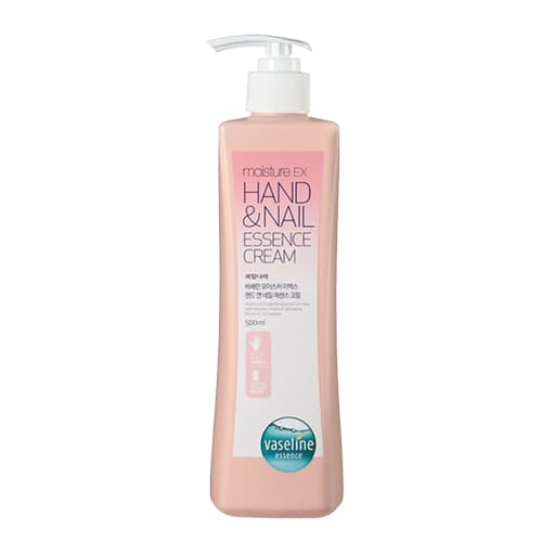Vaseline Moisture EX Hand & Nail Essence Cream, 500ml, 1pack - Image 1
