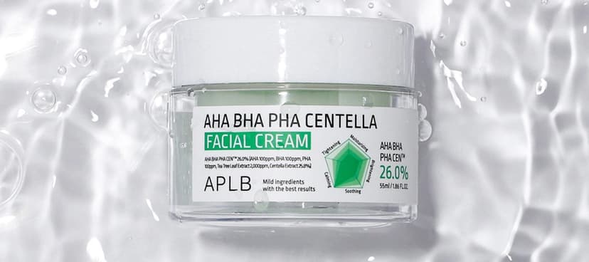 AHA BHA PHA Centella Facial Cream, 55ml, 1pack - Image 2