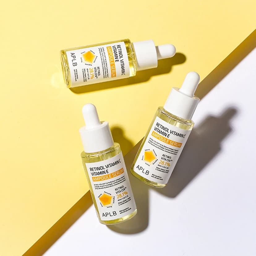Retinol Vitamin C Vitamin E Ampoule Serum, 40ml, 1pack - Image 3