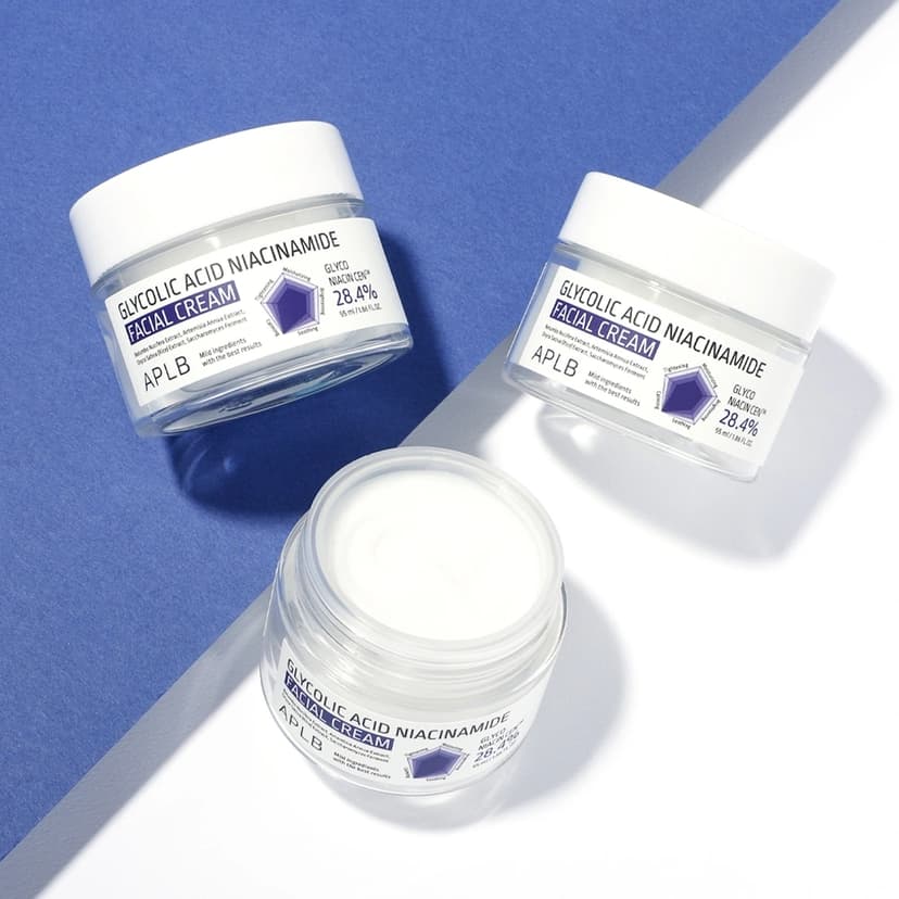 Glycolic Acid Niacinamide Facial Cream, 55ml, 1pack - Image 3