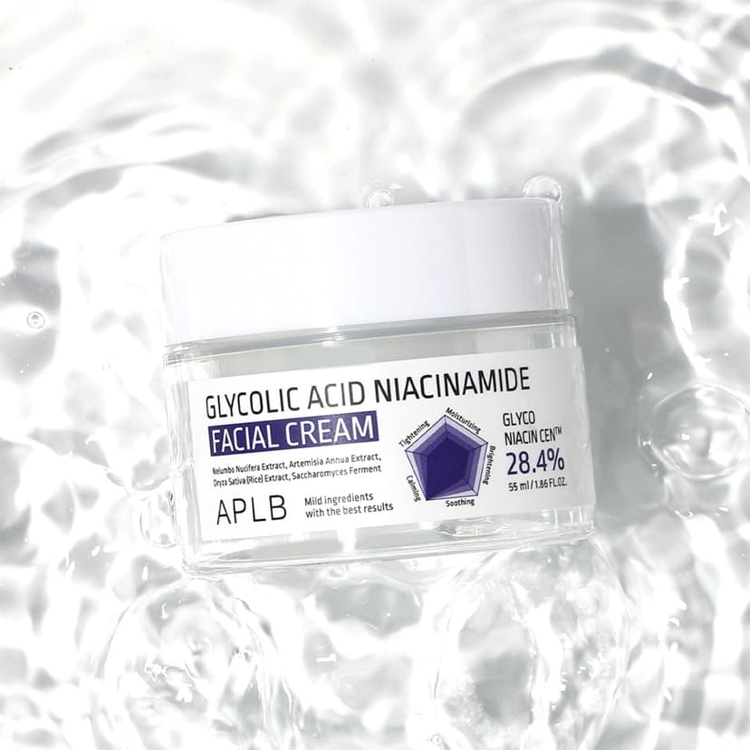 Glycolic Acid Niacinamide Facial Cream, 55ml, 1pack - Image 4