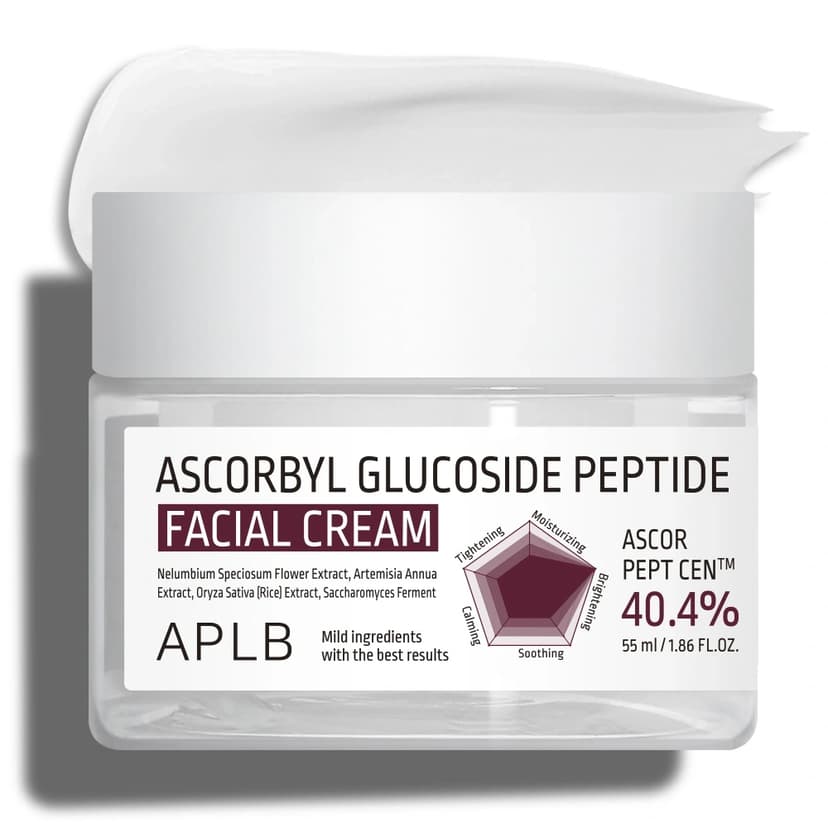 Ascorbyl Glucoside Peptide Facial Cream, 55ml, 1pack - Image 1