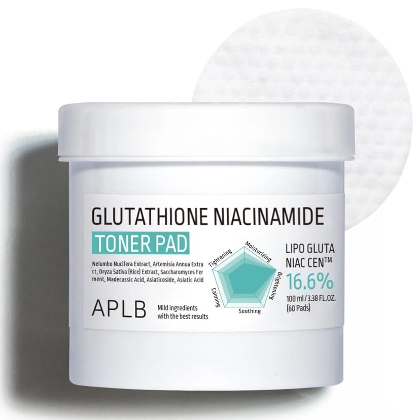 Glutathione Niacinamide Toner Pad, 100ml (60 pads), 1pack - Image 1