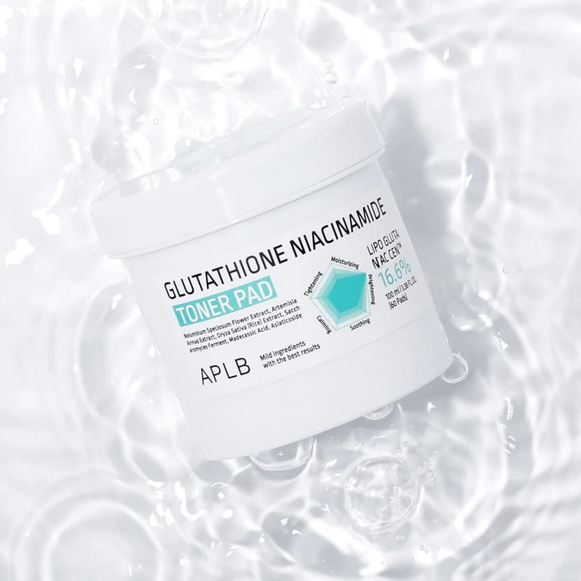 Glutathione Niacinamide Toner Pad, 100ml (60 pads), 1pack - Image 4