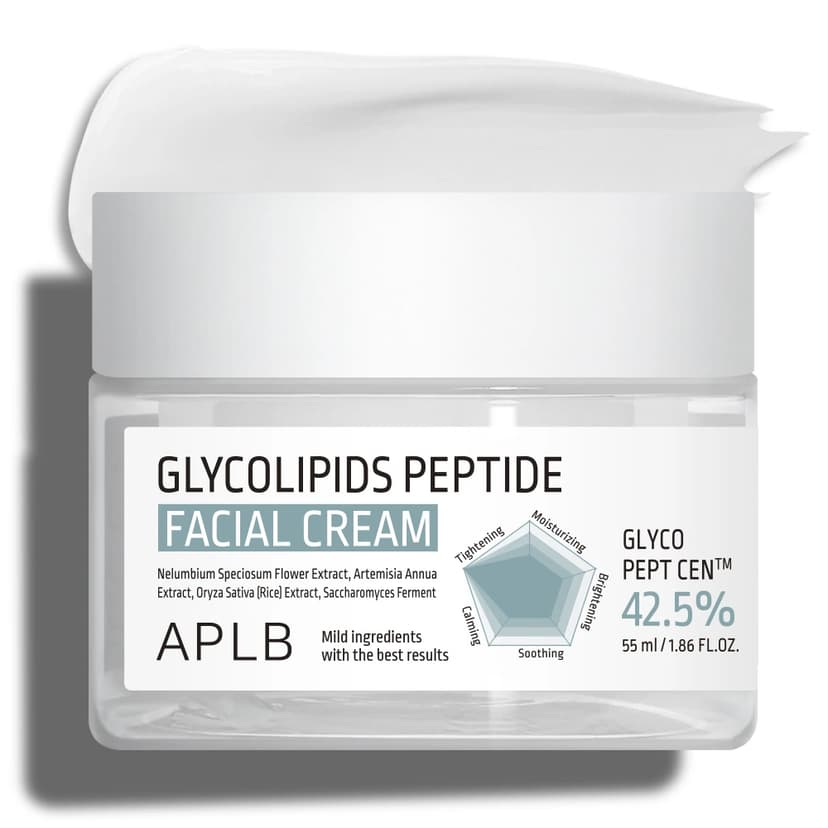Glycolipids Peptide Facial Cream, 55ml, 1pack - Image 1