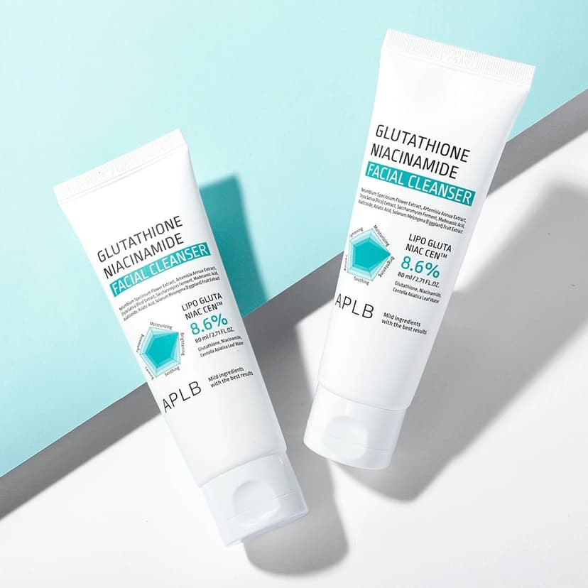 Glutathione Niacinamide Facial Cleanser, 80ml, 1pack - Image 3